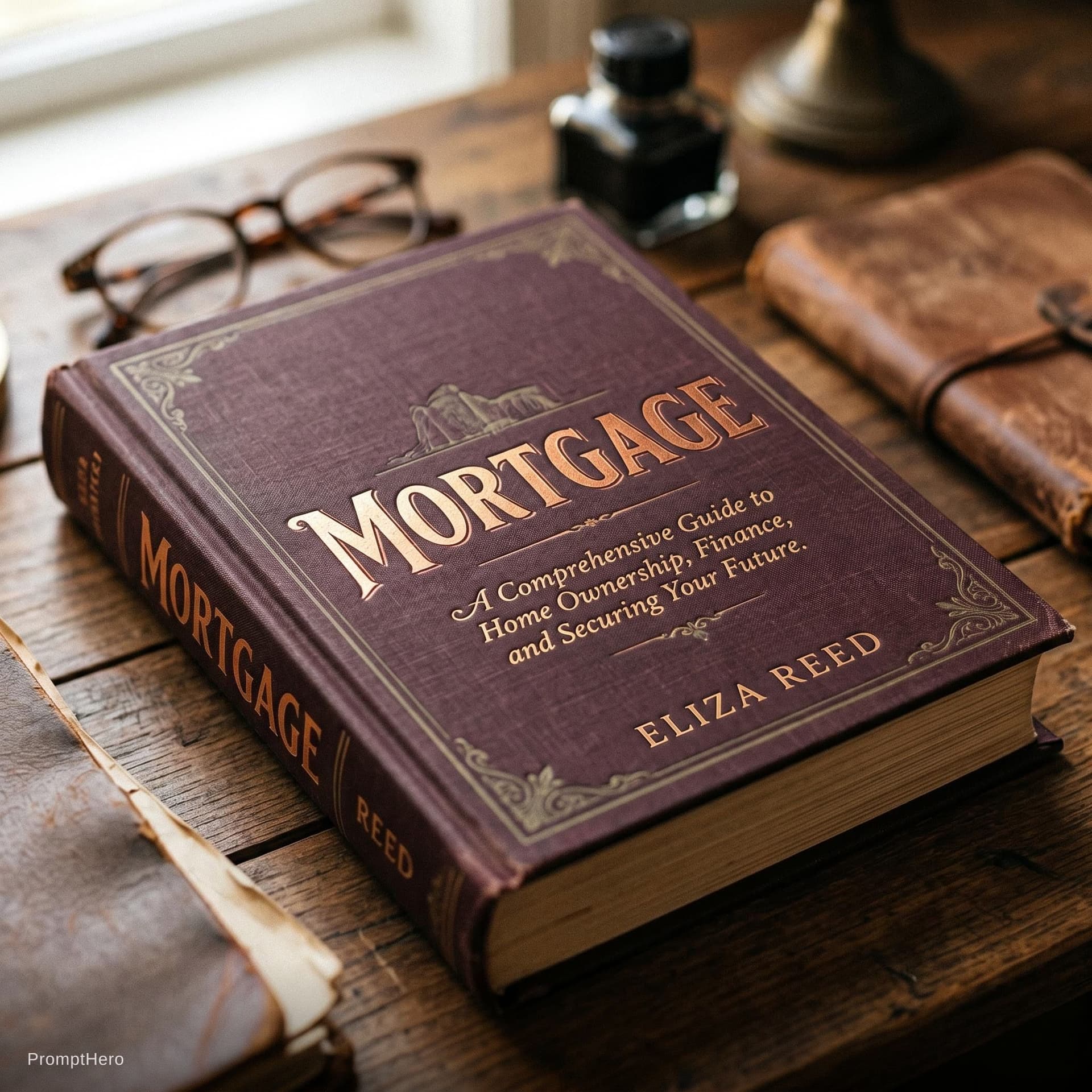 AI generated: Add a book cover name as mortgage,