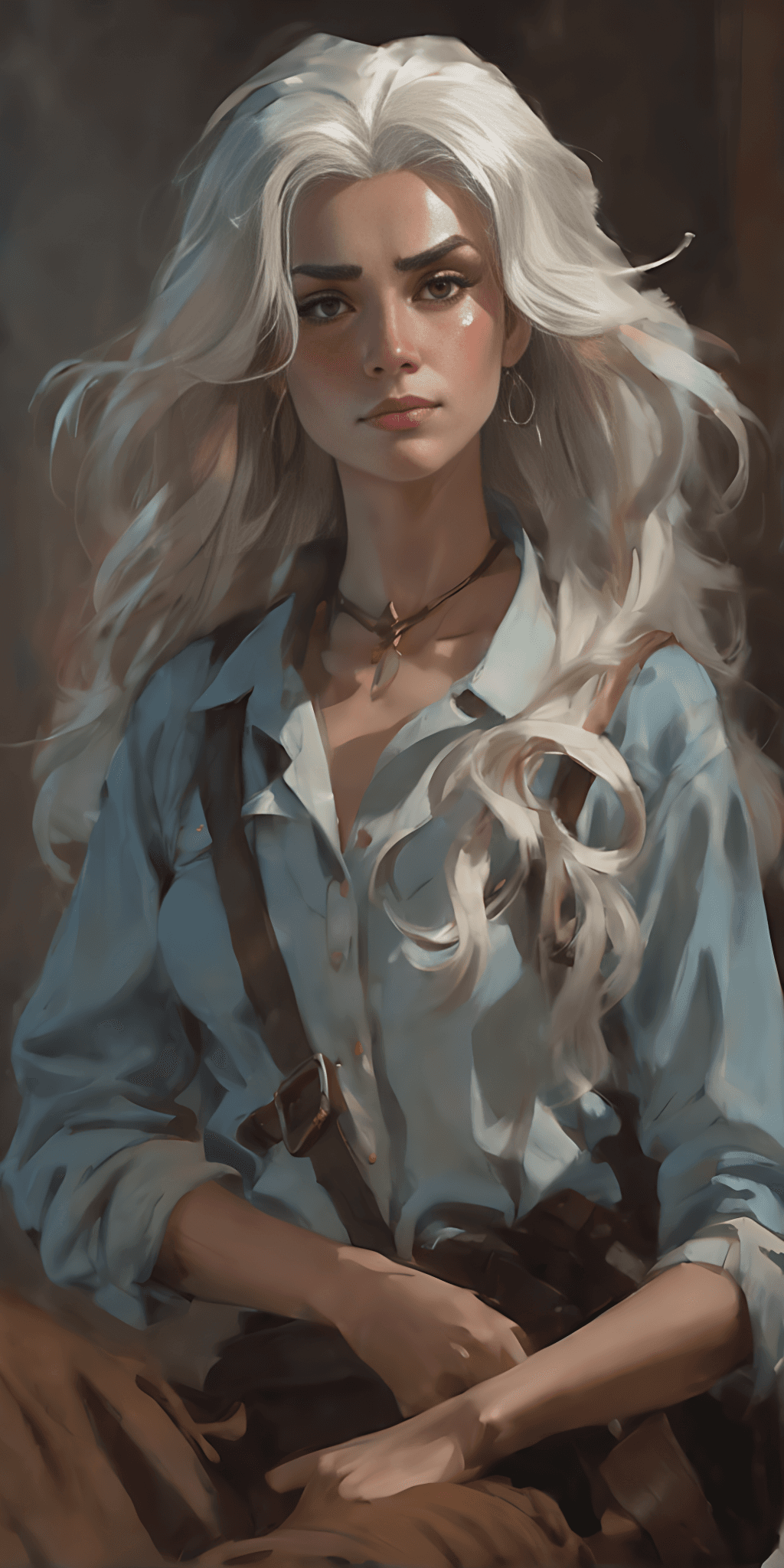 AI generated: Art made by Daniel F Gerhartz, Victor Miller-Gausa, Antonio Manzanedo, of main character of Disencha...