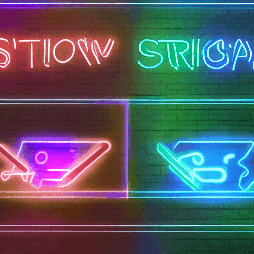 AI generated: Stream starts soon, 8k quality, neon light, luminescent light, stream starting soon, gaussian blur b...