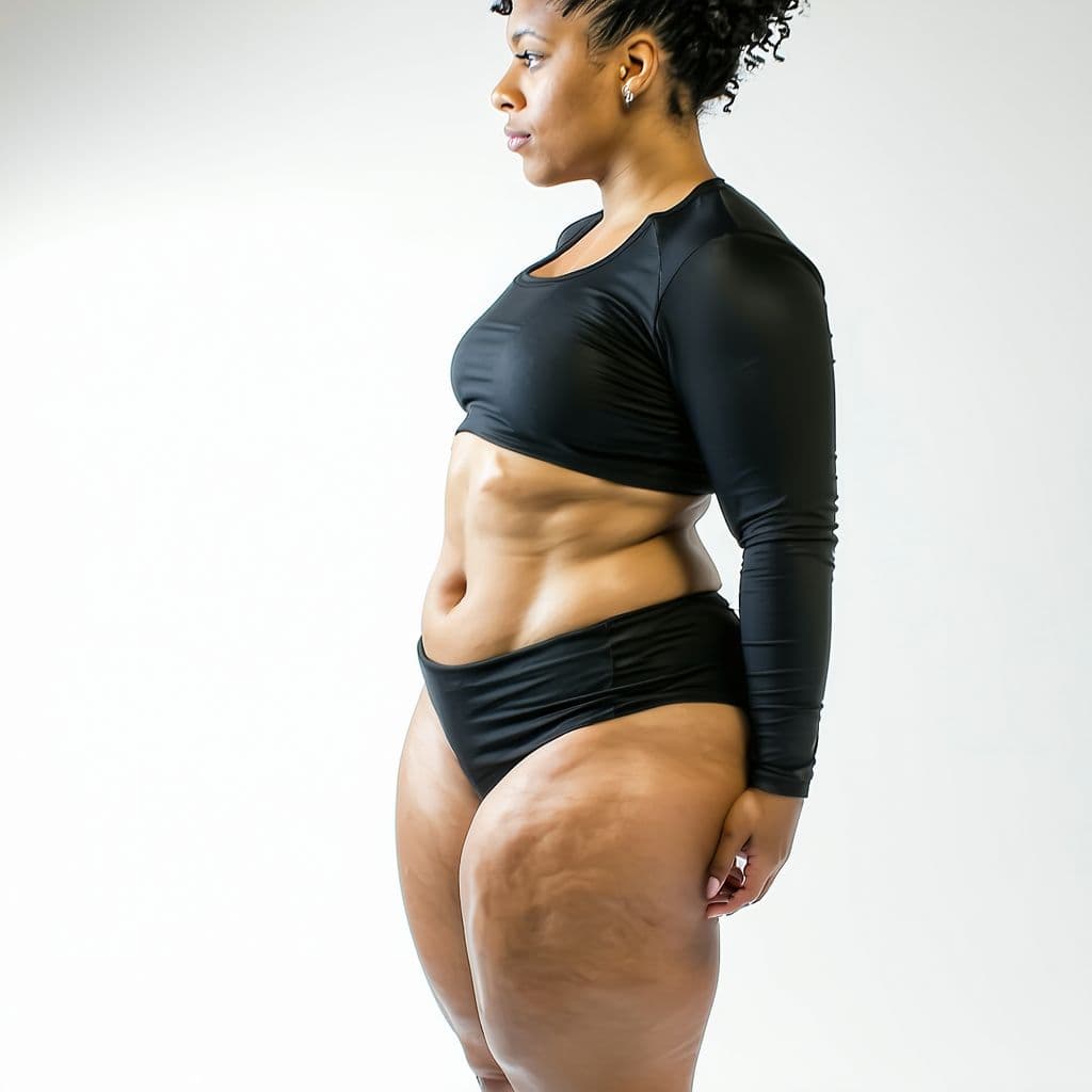 AI generated: big booty, nsfw, white woman, 19, fit