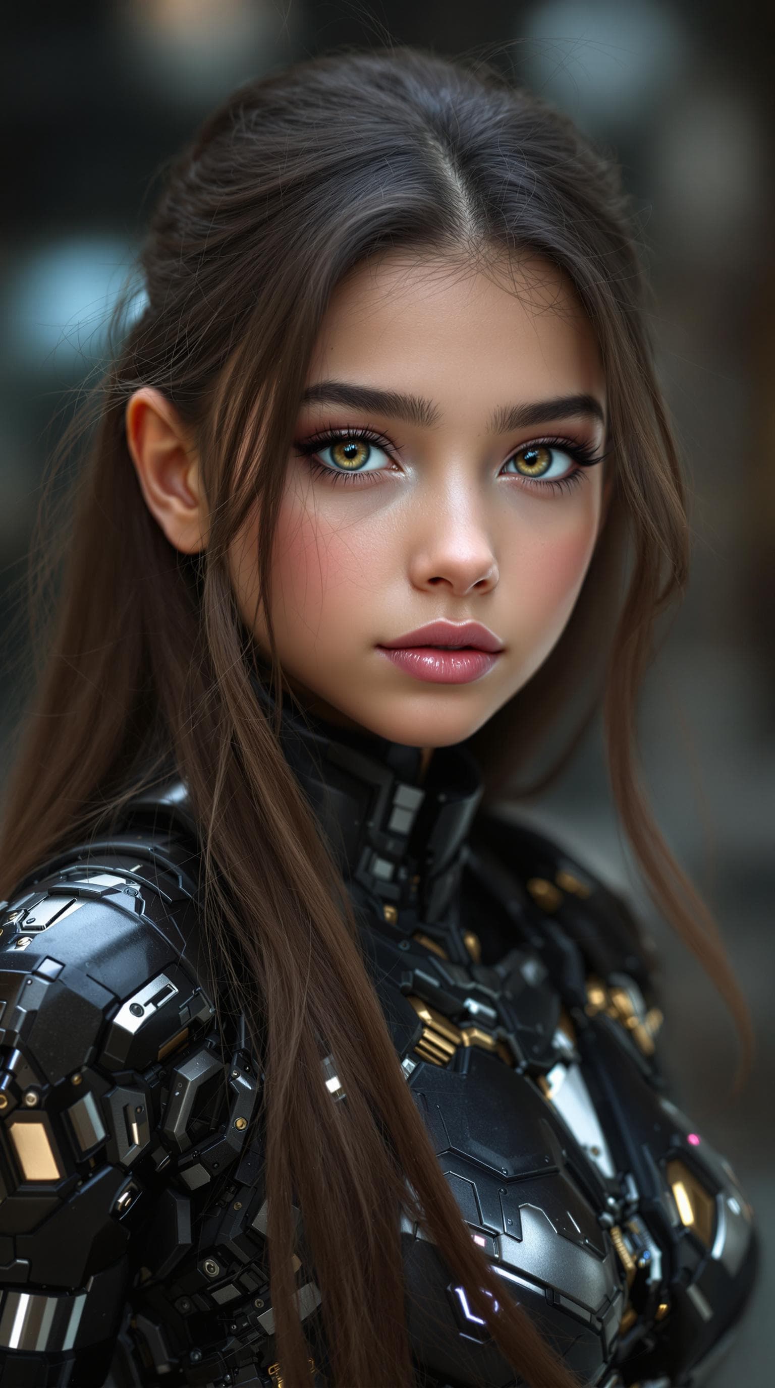 AI generated:  professional photo of a exceptionally of the most beautiful Colombian girl in the world, eleven yea...