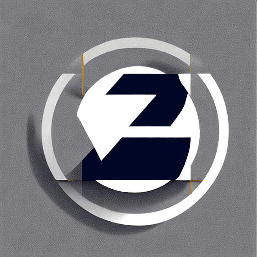 AI generated: inverted euro sign with one crossbar in a circle on a transparent  background with contrasting detai...