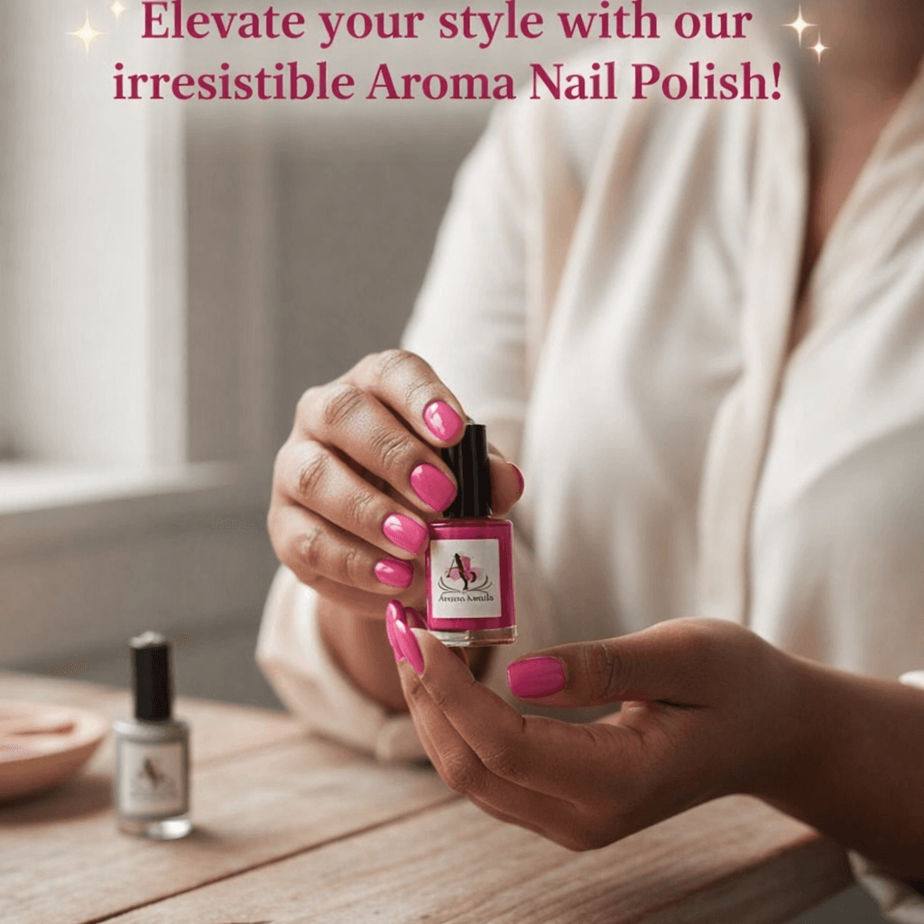 AI generated: ✨ Elevate your style with our irresistible Aroma Nail Polish! ✨ 