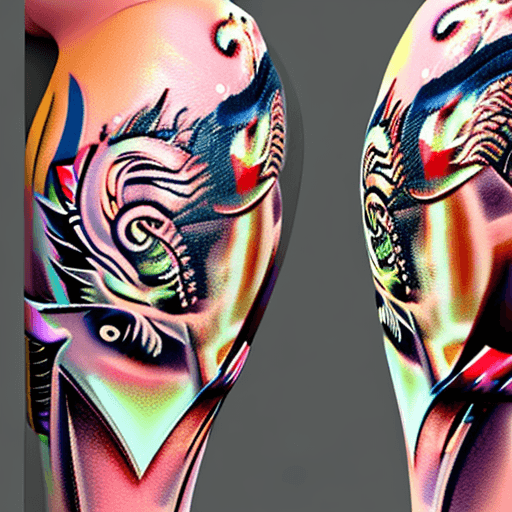 AI generated: tattoo woman, ultra realistic, high quality, 8k