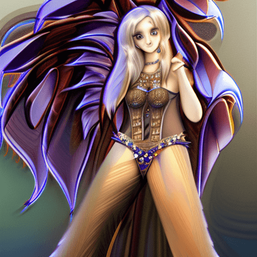 AI generated: furry art, uploaded on e621, furry, anthro, dragon, 1girl, standing, stage background, soft, breasts...