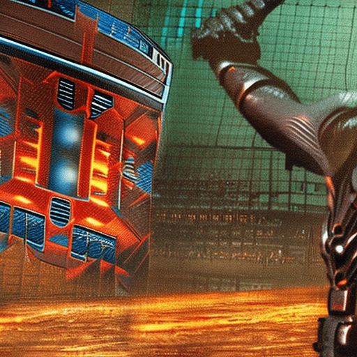 AI generated: cinematic film still Ultra detailed, realistic, real picture, intricate details, Cyber predator in t...