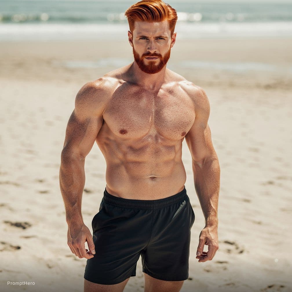 AI generated: male luxury campaign model, ultra high-end fashion photography, powerful cinematic portrait, square ...