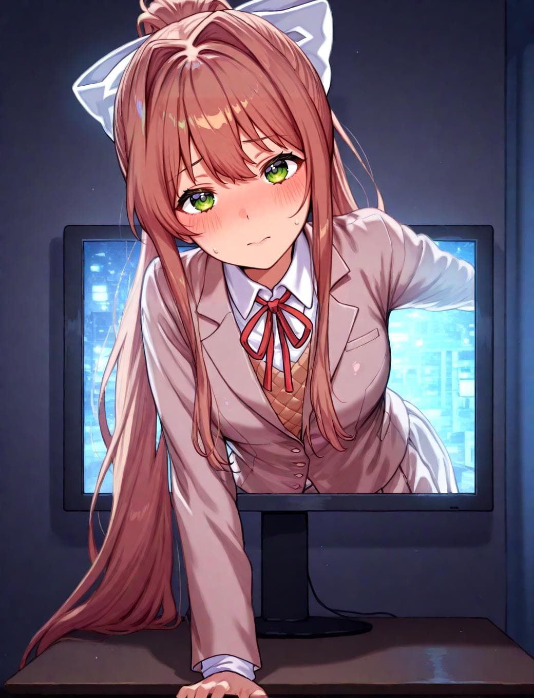 Through Screen | LoRA