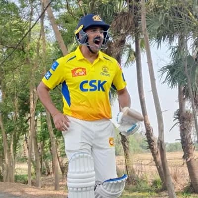 AI generated video: Create a video for real cricket match csk vs rcb
