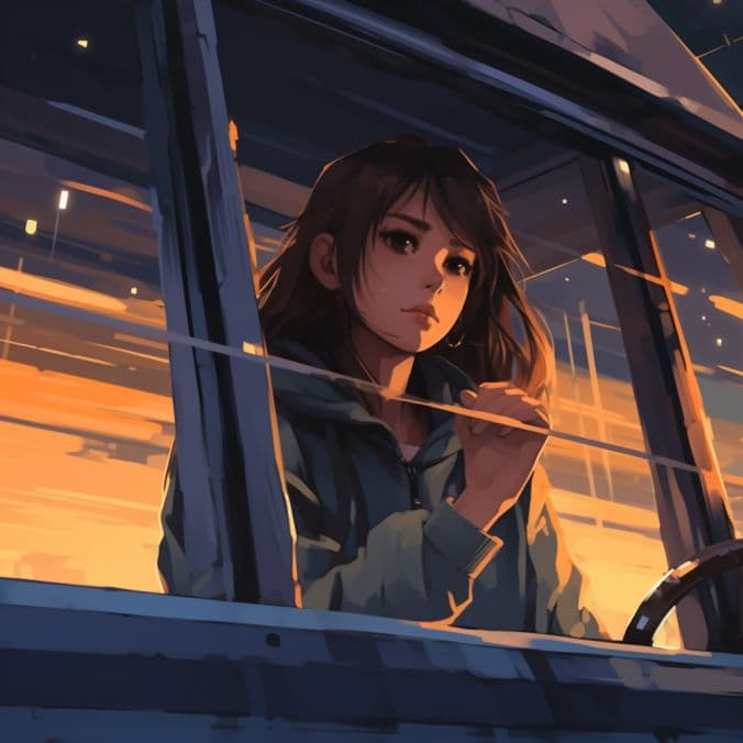 AI generated: Aspect ratio: 21:9
Tags: (masterpiece, illustration, high resolution:1.3), (cute girl leaning again...