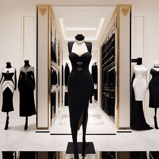 AI generated: Create a professional and elegant logo for an Instagram or YouTube page of a high-end women's clothi...