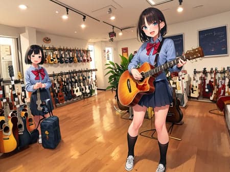 musical instrument store