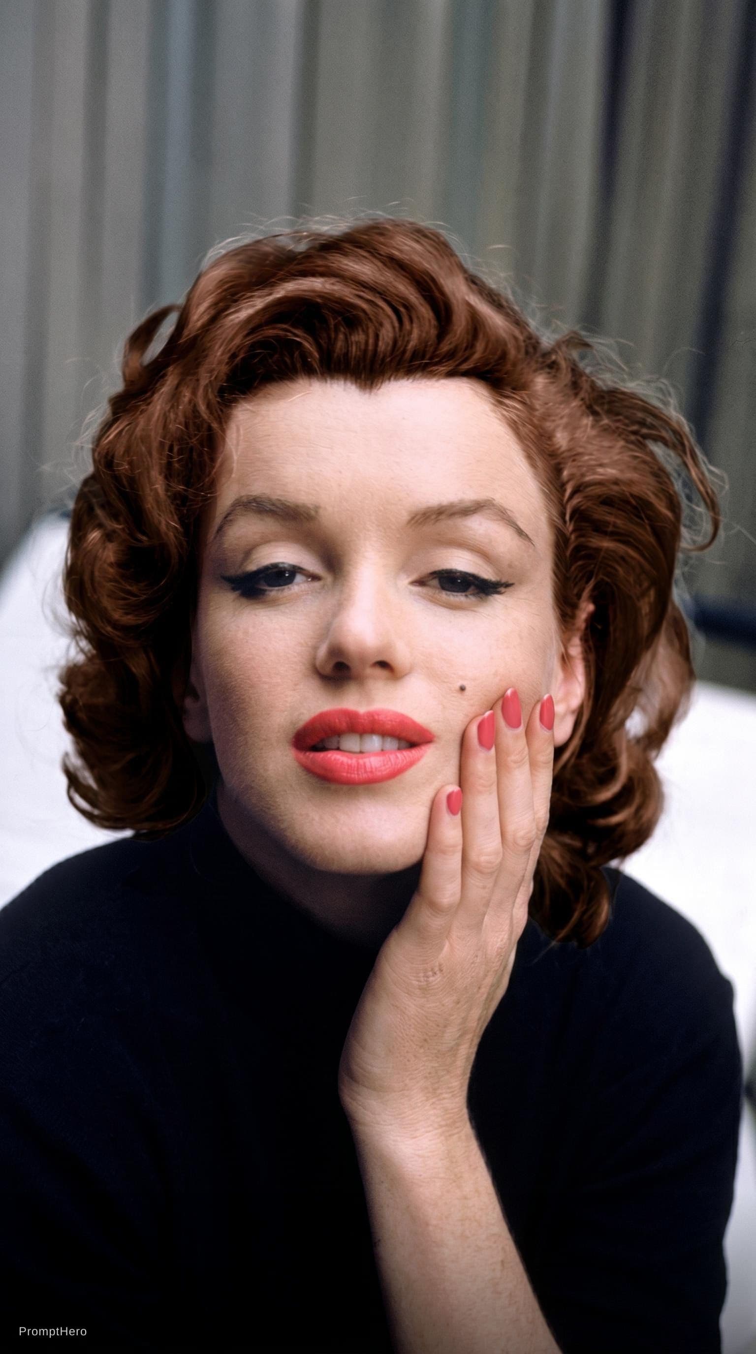 AI generated: {
  "prompt": "Ultra-detailed close-up portrait of a young woman with high-fashion model bone struct...
