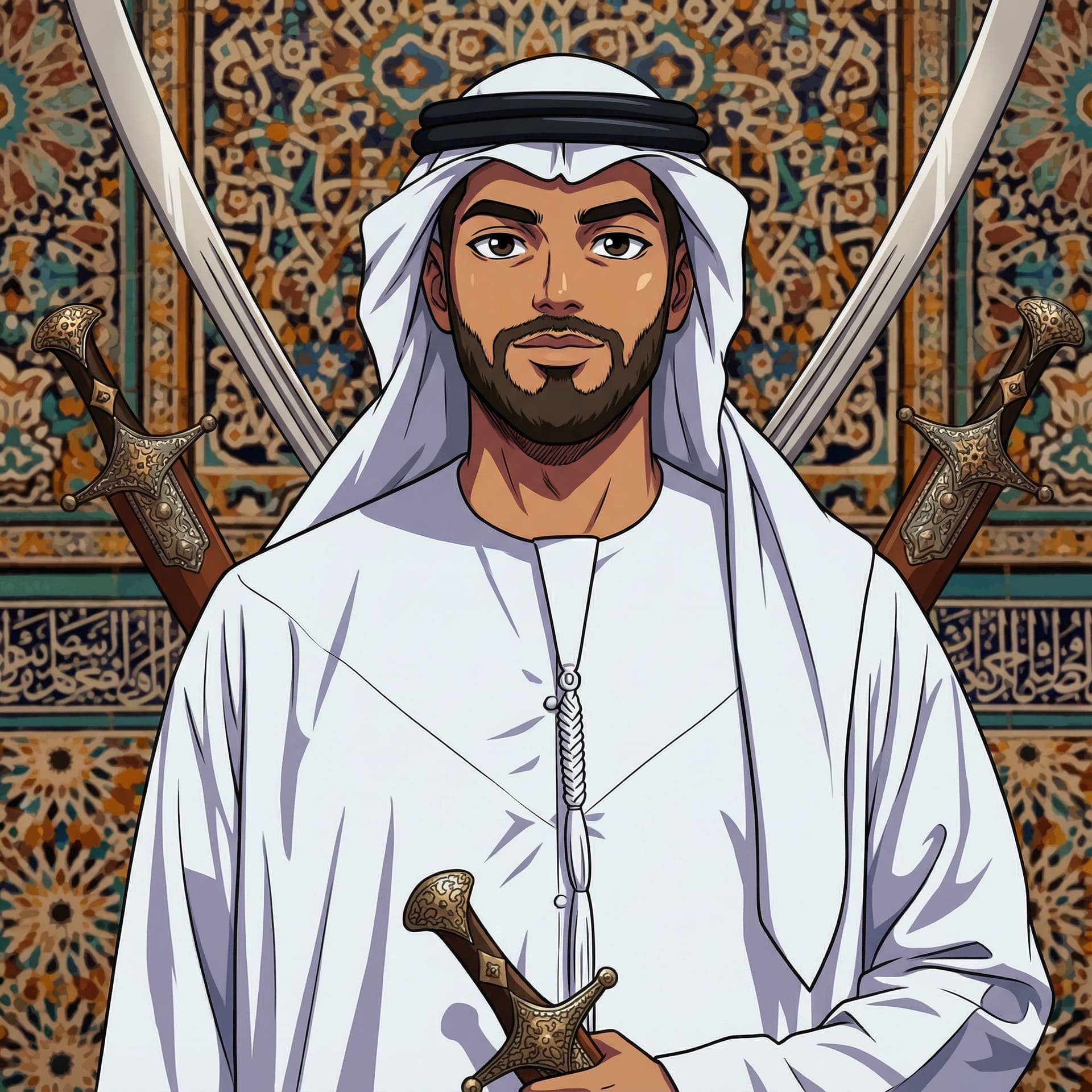 AI generated: convert this image using anime style use HxH as style reference.