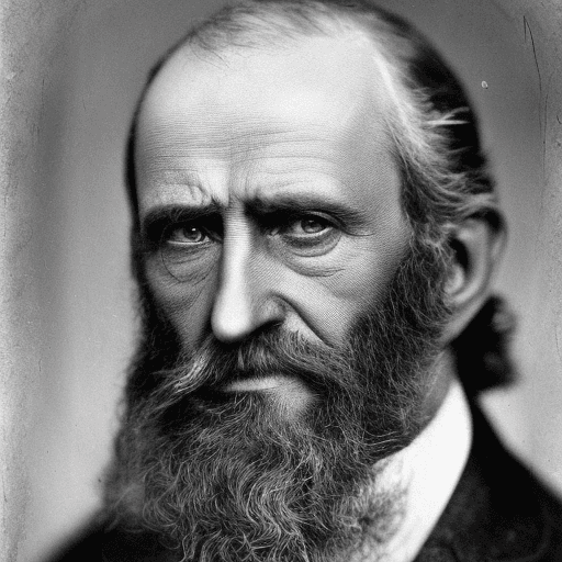 AI generated: A mad man portrait, realistic photo, high definition