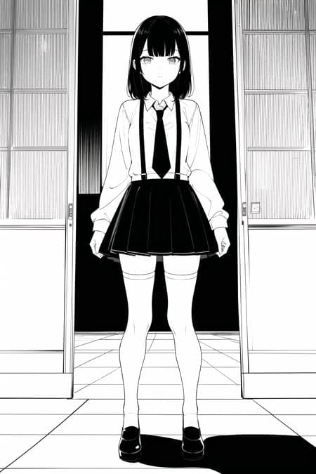 Anime Lineart / Manga-like (线稿/線画/マンガ風/漫画风) Style