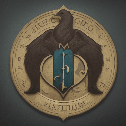 AI generated: a logo like Harry Potter with the letter G and P