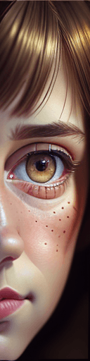 AI generated: ((beautiful hazel eyes)), canon 5d, sharp focus, highly detailed, digital photograph, studio lightin...