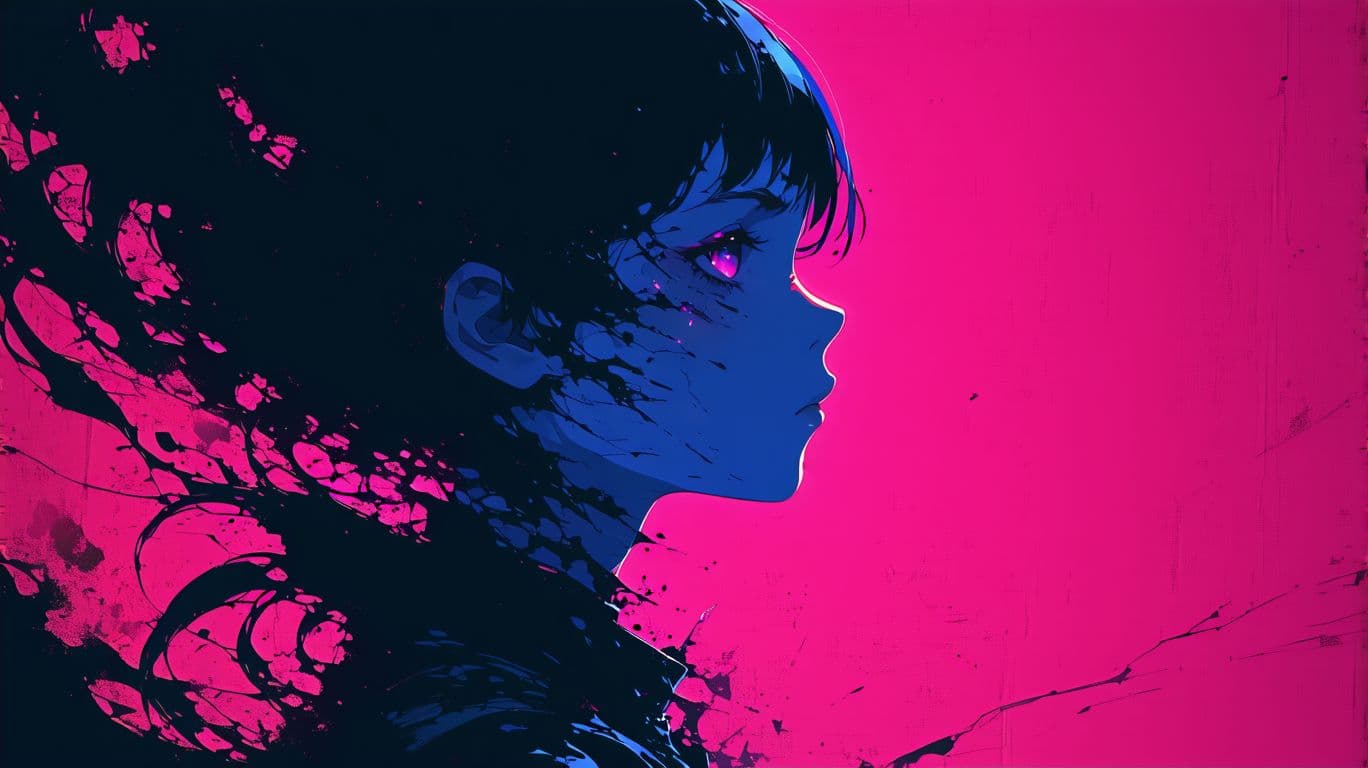 AI generated: The artwork should she evoke a sense of emptiness, losing,    hope and healing, emphasizing her tran...