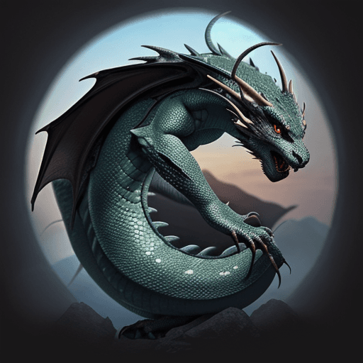 AI generated: dragon