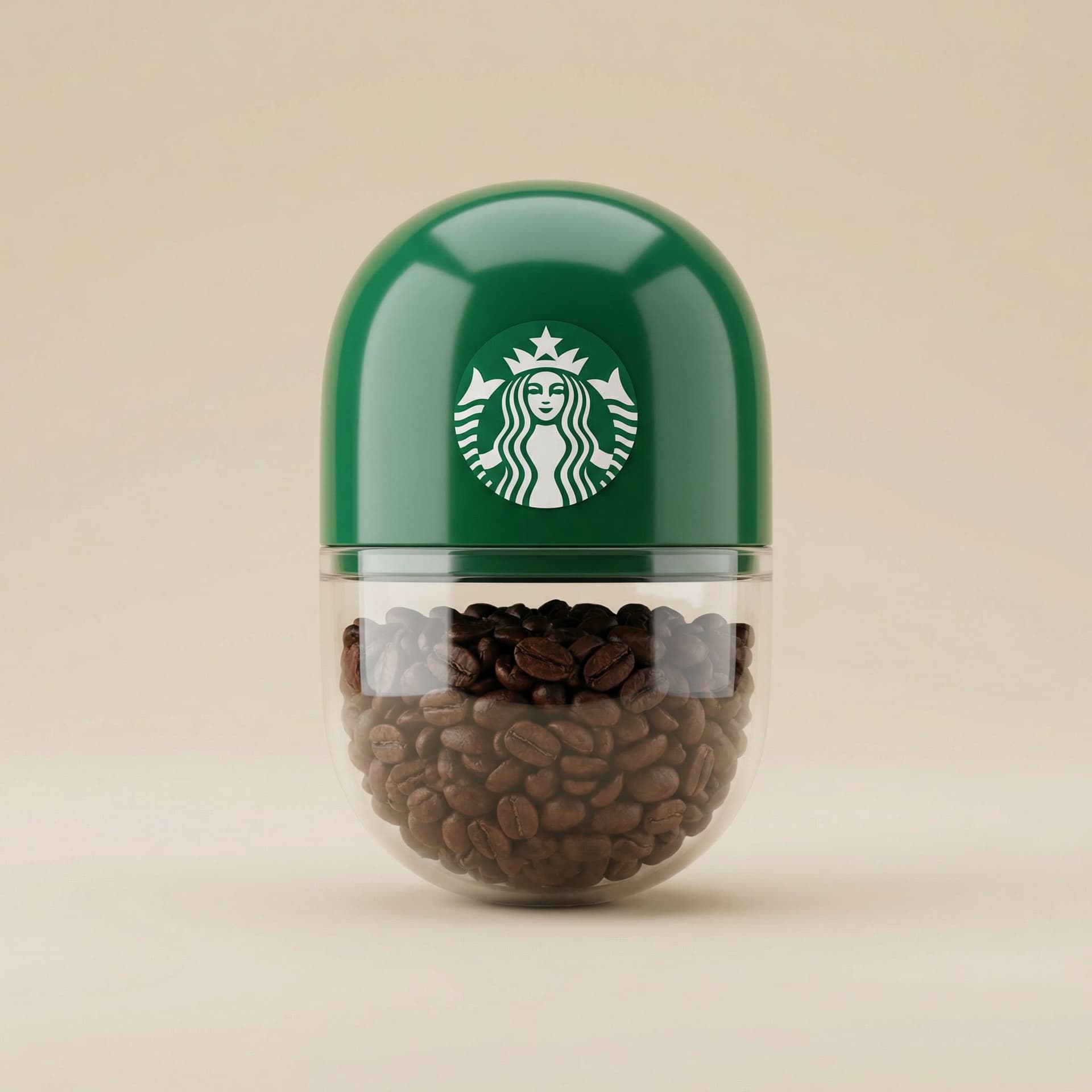 AI generated: {

  "subject": {

    "type": "conceptual product design",

    "main_object": "capsule-shaped cont...