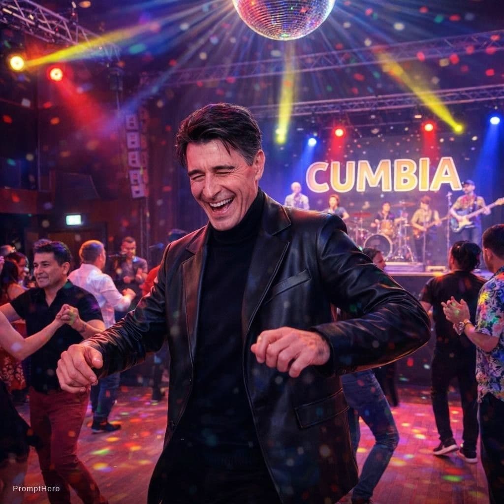 AI generated: Bailando cumbia