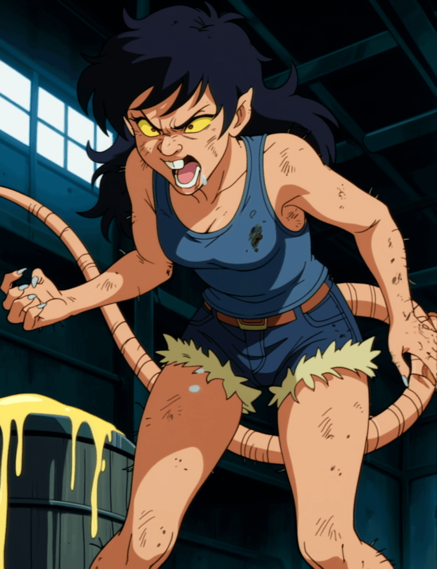Rat Rot Transformation Anima / IL / Pony - Image 1
