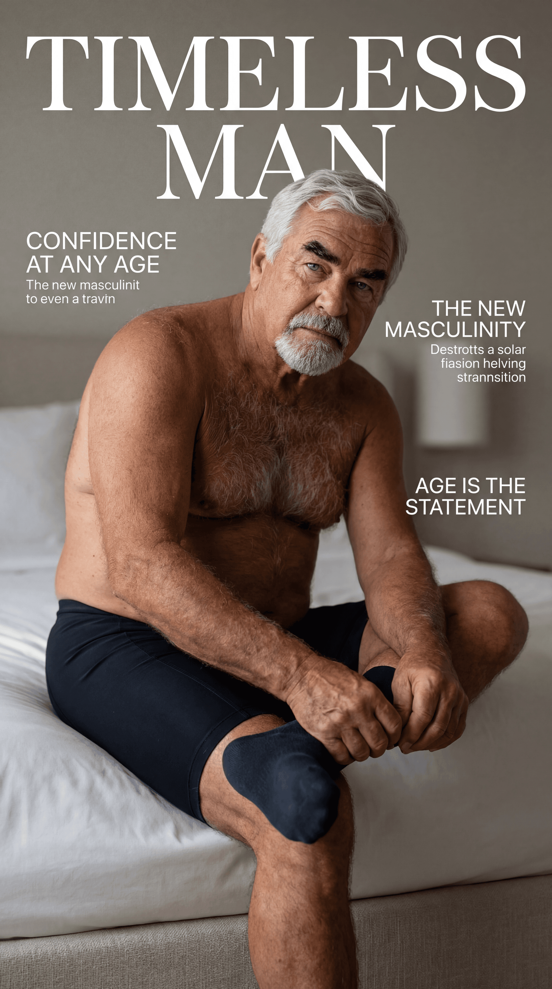 AI generated: FASHION MAGAZINE COVER. NOT CGI. NOT LIFESTYLE.
Ultra-realistic high-end editorial photography with ...