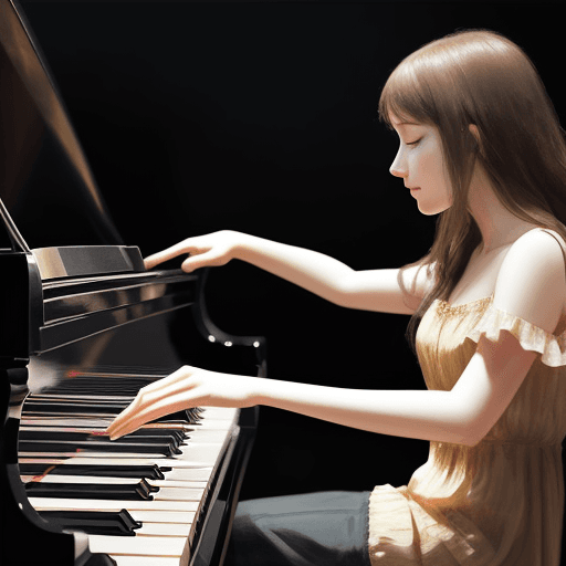 AI generated: People applauding at a concert of piano  realistic  masterpiece, art by studio 