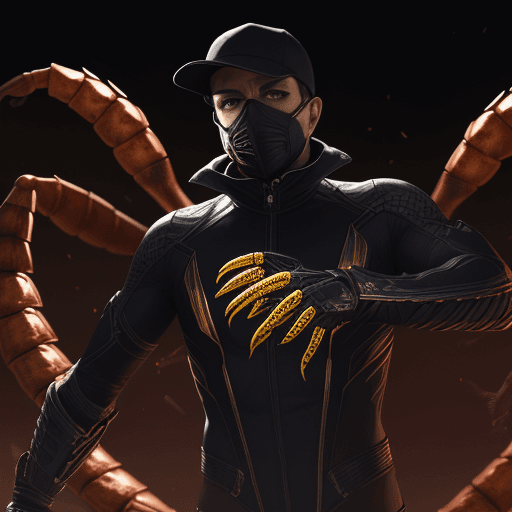 AI generated: Scorpion  millionaire ,4 k , ultra HD 