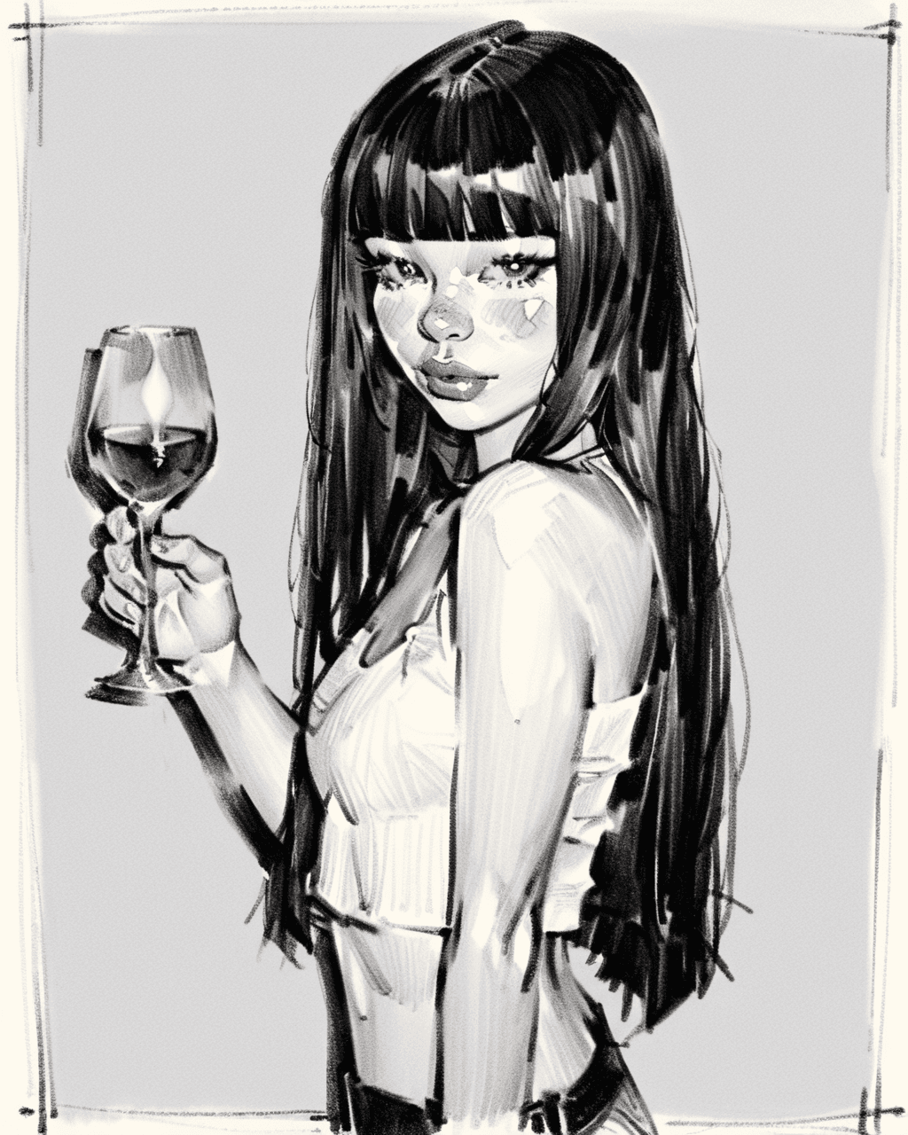 Brookskim Style (Painterly & Sketchy)