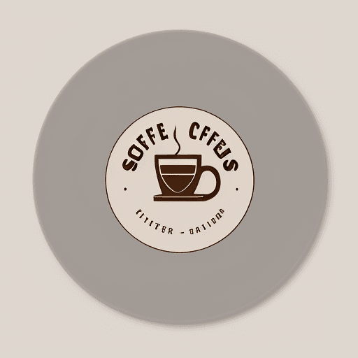 AI generated: a coffee logo, hd quality, flat white, est 2024, peters pick 
 

