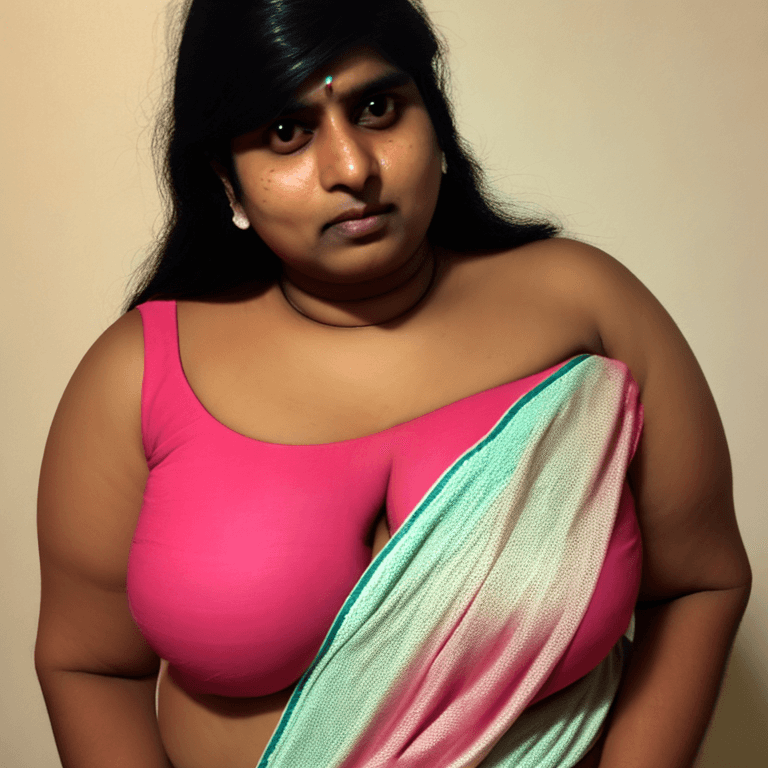 AI generated: indian with a set of beautfil tits,(((nude) )), 36g tits

