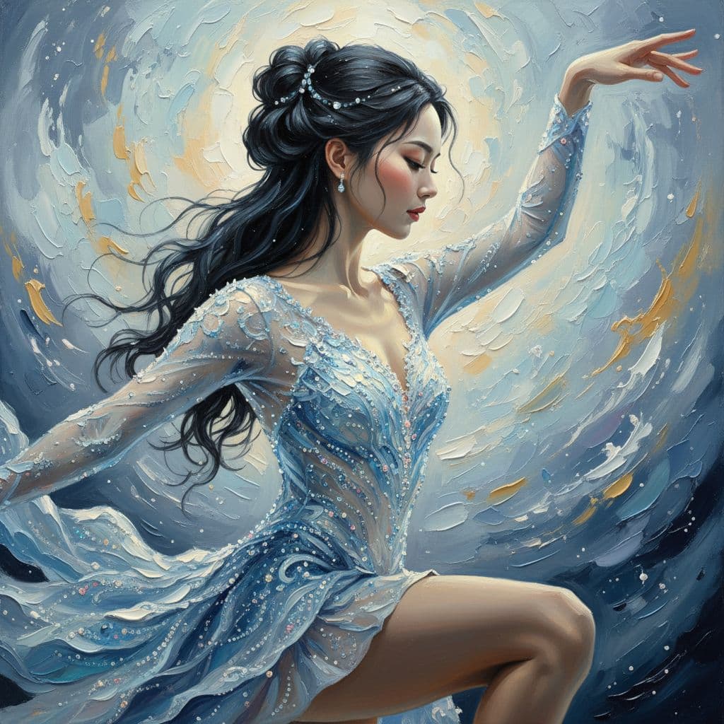 AI generated: Ultra-detailed oil painting:1.3, impasto:1.2, high relief texture:1.2, hyper realistic style:1.3, ma...