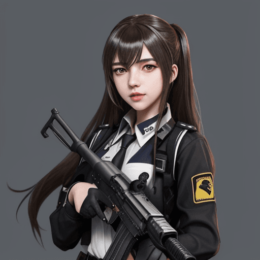 AI generated: girls frontline ump45