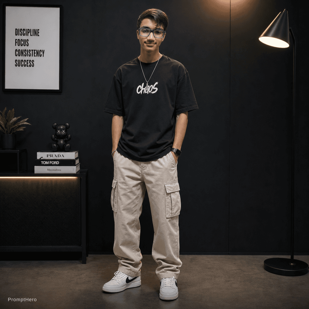 AI generated: Generate a genz outfit