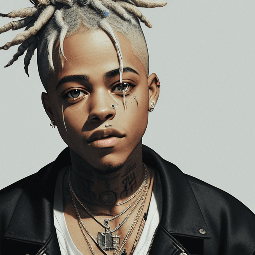 AI generated: Image of xxxtentacion

