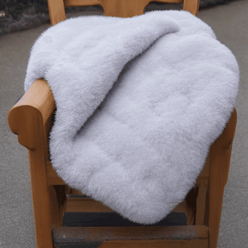 AI generated: thick fluffy blanket