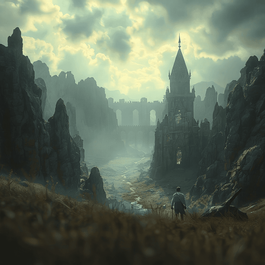 AI generated: The sight and sound of oblivion, lost to the ages and confounding the existance of the mind, the pur...