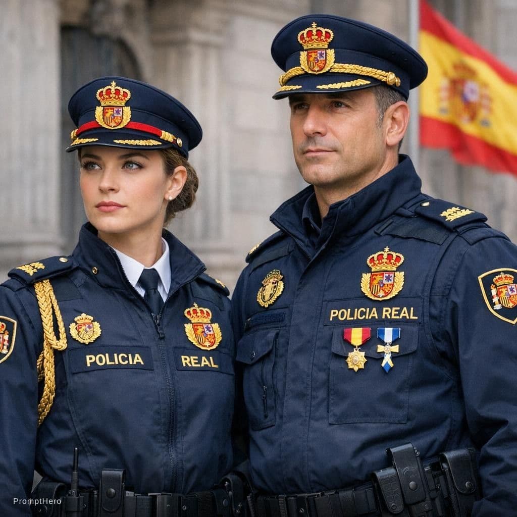 AI generated: policia real