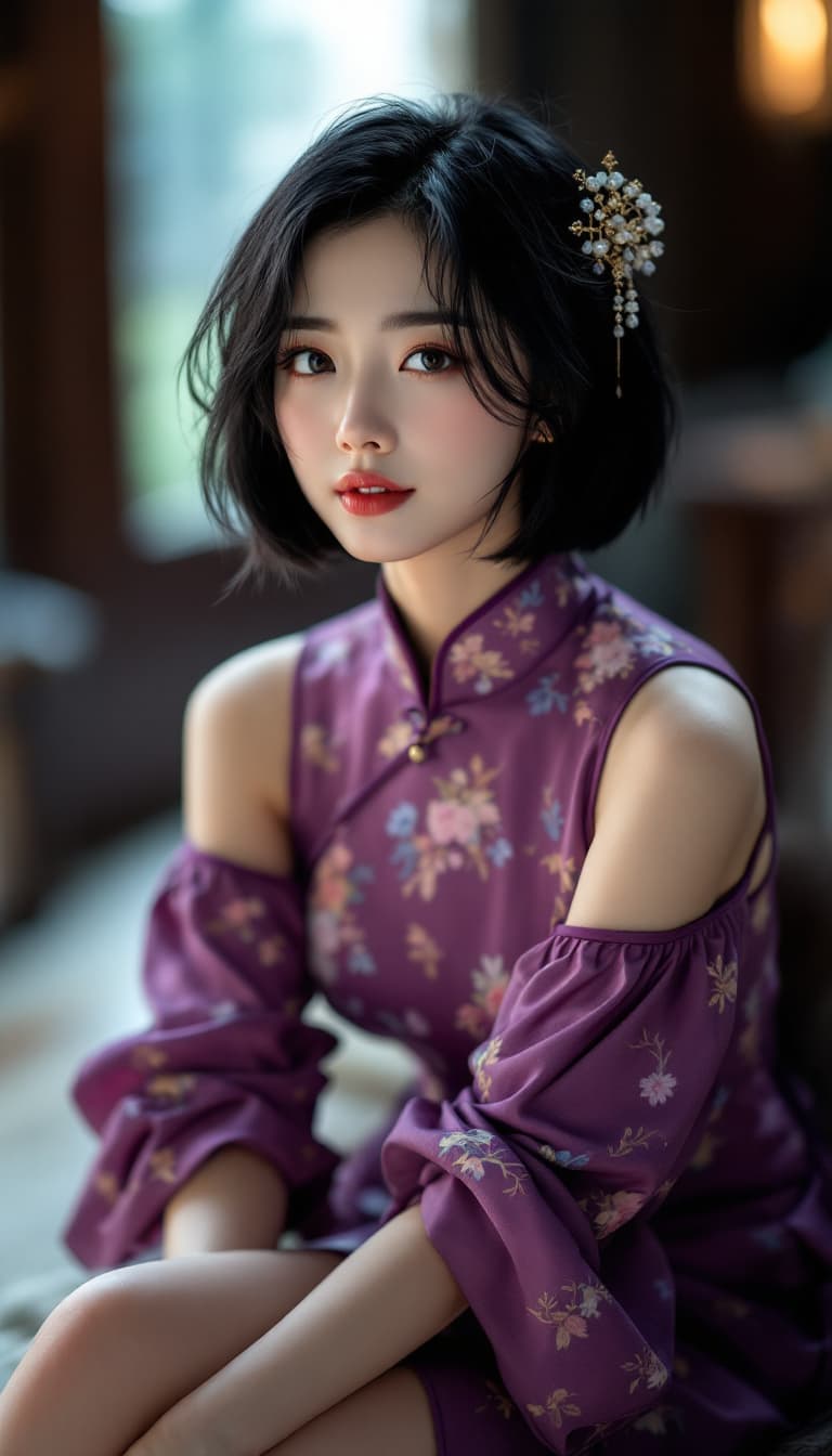 AI generated: (((full body view)))(masterpiece, best quality, highres:1.2), (intricate and beautiful:1.2), (detail...