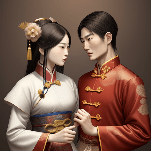 AI generated: Description: King of the Han Dynasty of China,
Era: Ancient China, Han Dynasty,
Clothing: Traditio...