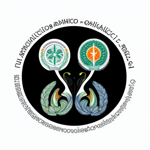 AI generated: Logotipo de la psicologia con profesionales de la salud mental
