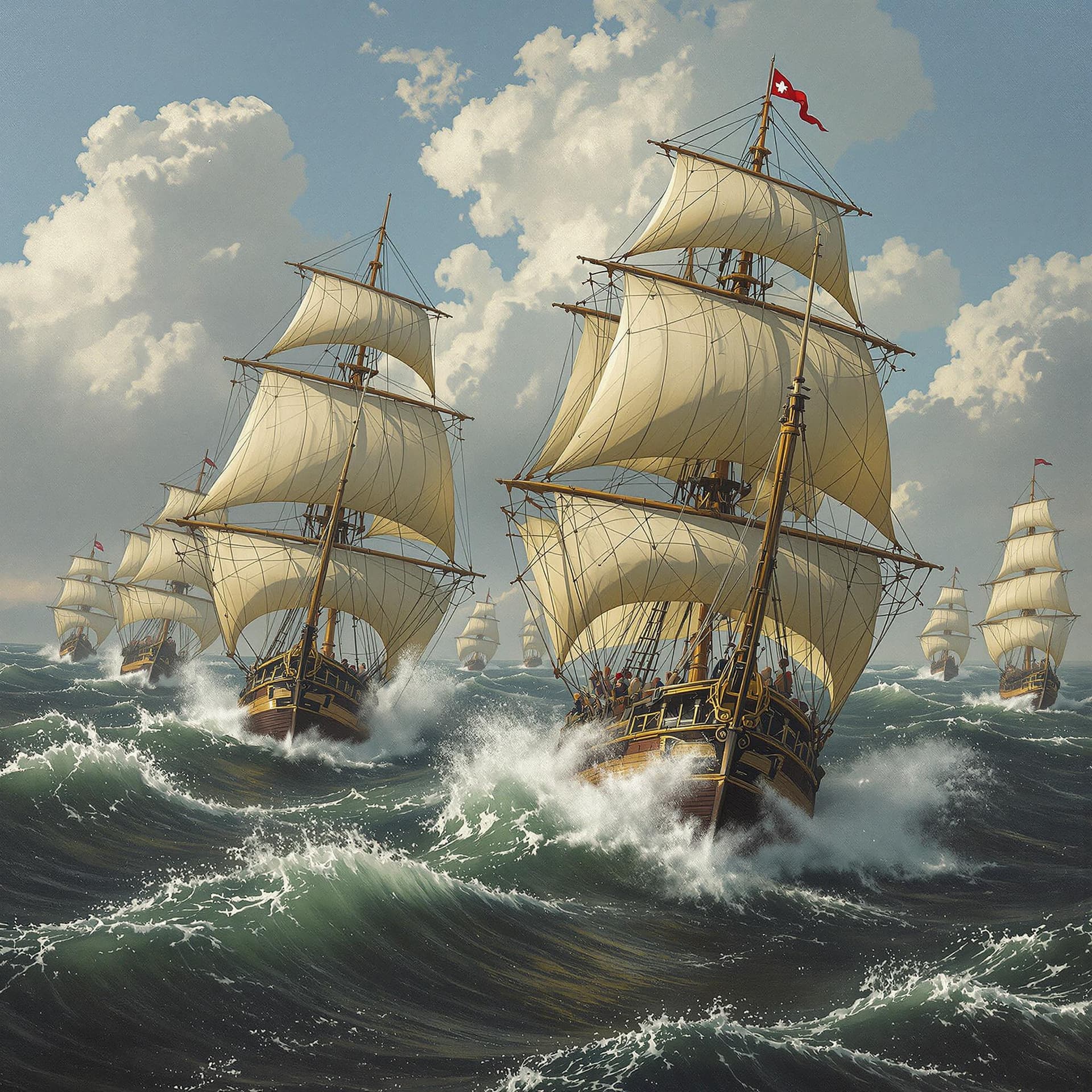 AI generated: In high definition and highly detailed, surrealistic and executed in the styles of the Dutch Masters...