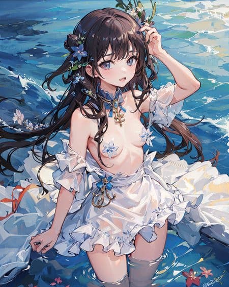 【Costume】Flower Pasties 花朵乳贴 - Image 4