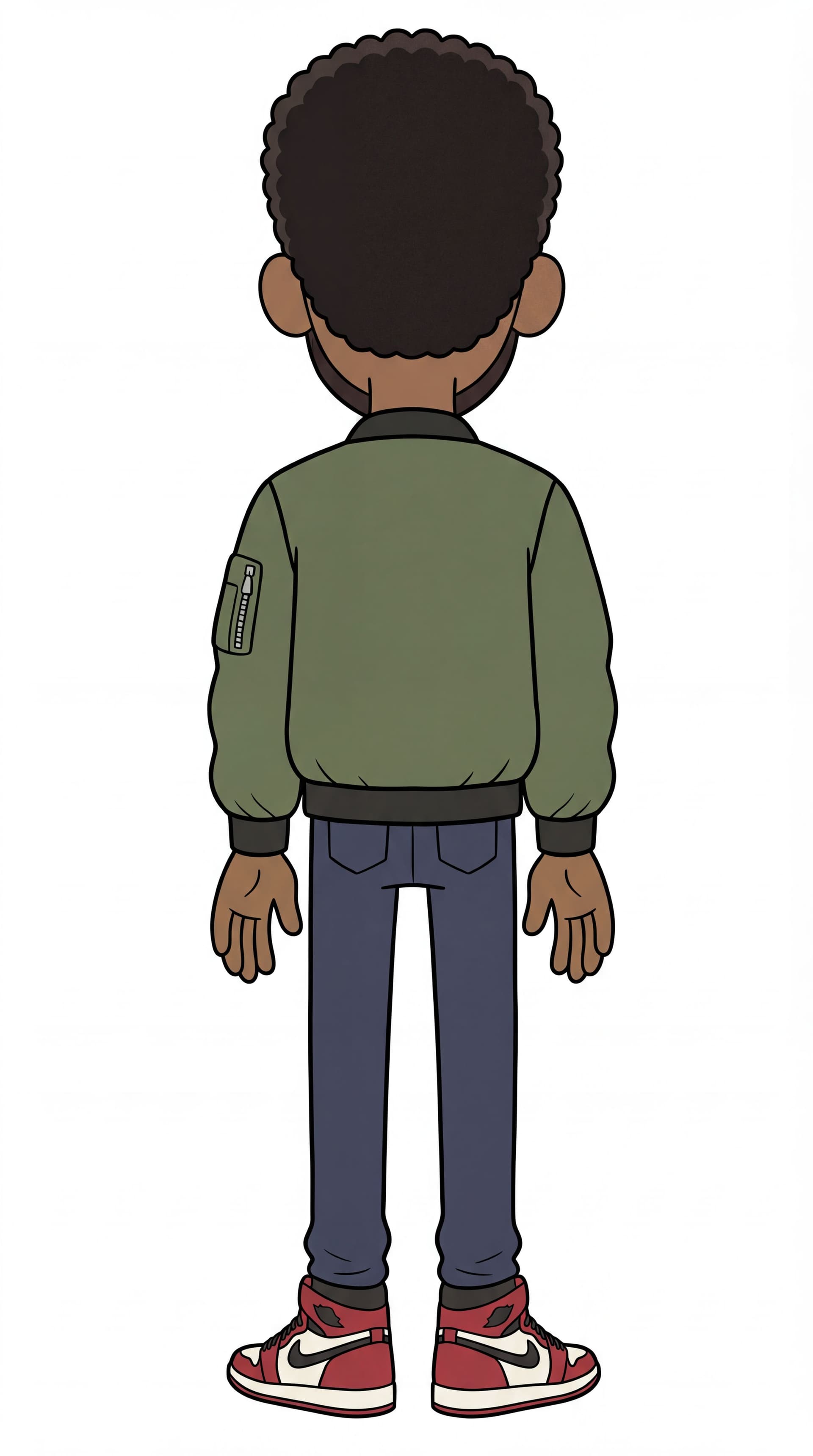 AI generated: "Back view"

"From behind"

"Facing away from camera"

"Back turned to viewer"

"Reverse angle"