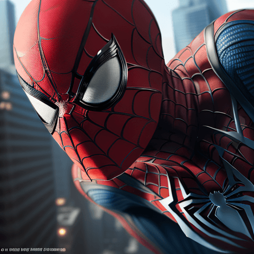 AI generated: Spider man in dynamics, highly detailed, packed with hidden details, style, high dynamic range, hype...