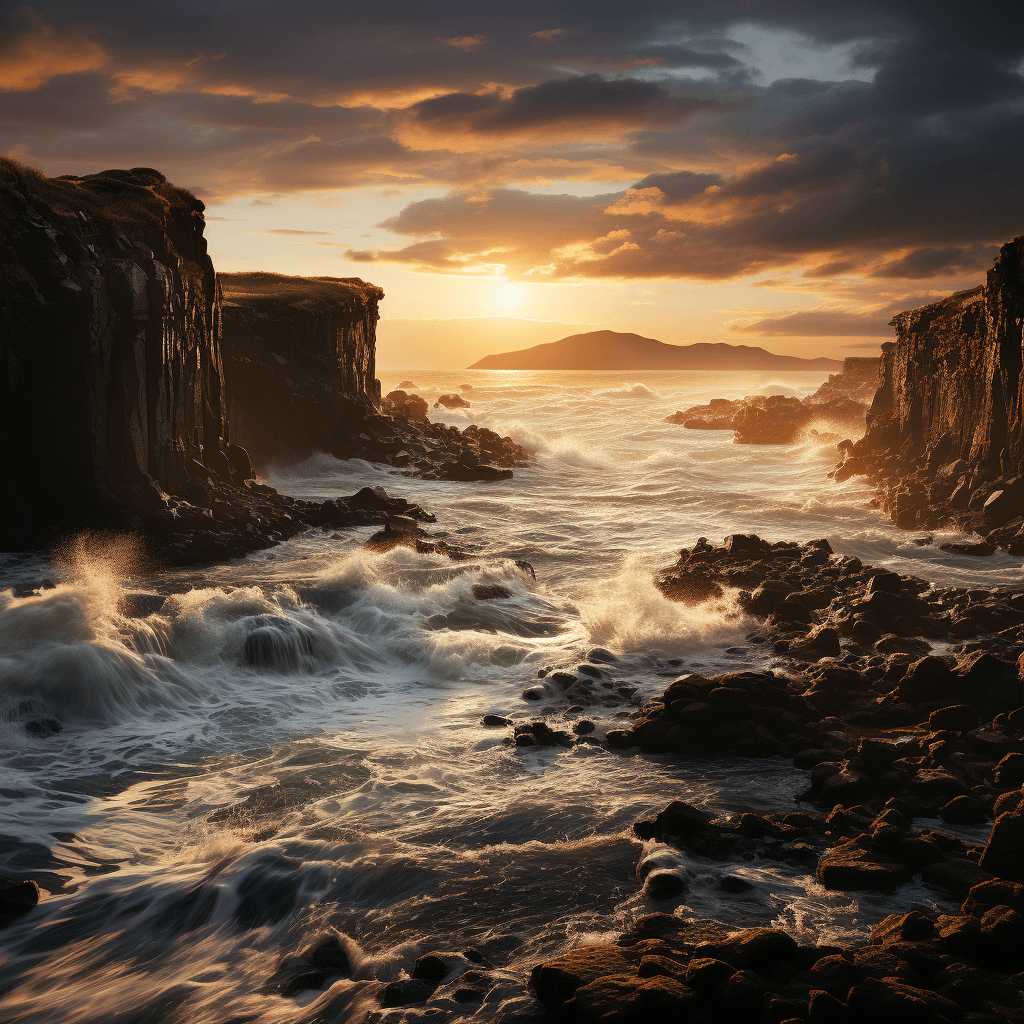 AI generated: Cinematic landscape