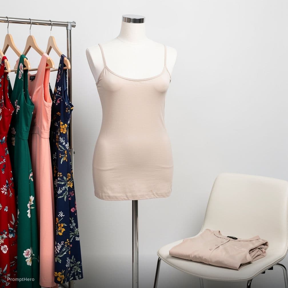 AI generated: Remove dress