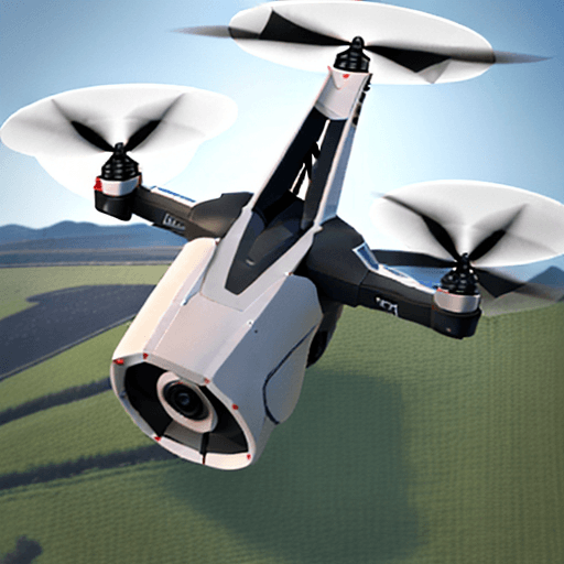 AI generated: Please generate a logo in jpeg for the brand "WozVision" firm focused on the aerial project related ...